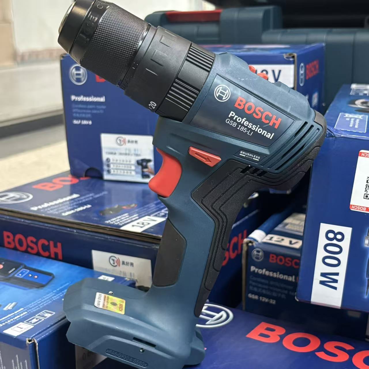 Impact Driver Cordless - BOSCH GSB 185-LI Fırçasız Akülü Darbeli