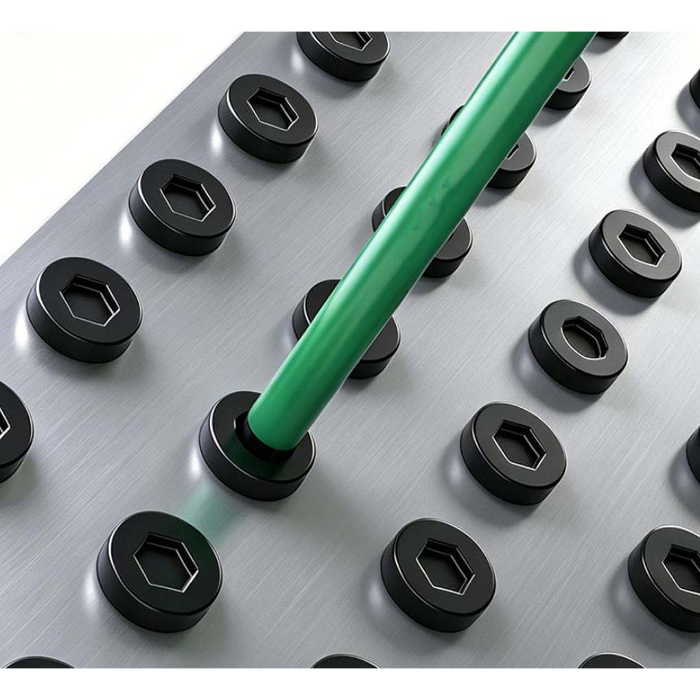 Power Tools Green - Yeşil Manyetik Çelik Tornavida Ucu H2-H10