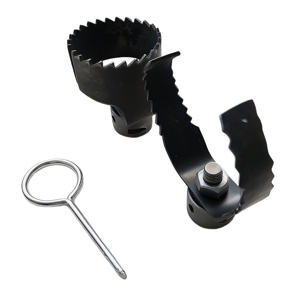Power Tools Plumbing - 3 Parça Çelik Drenaj Açma Ucu