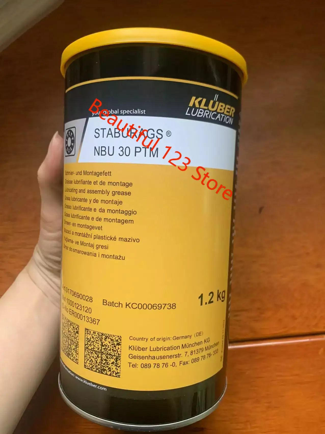 Power Tools Grease - Orijinal NBU - 30 PTM (1.2kg)