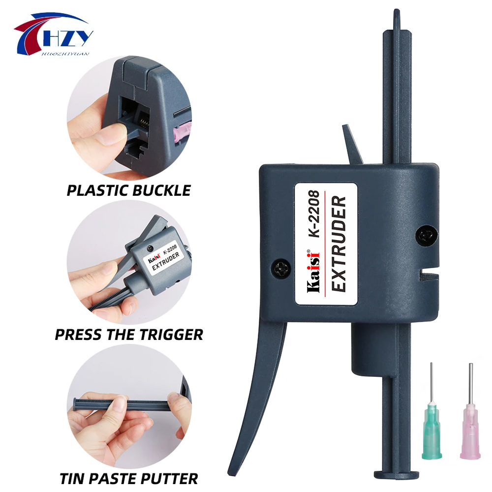 Power Tools Green Color - Kaisi K-2208 TubeMate Lehim Pastası Ekstruder