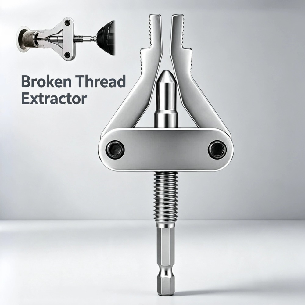 Power Tools Plumbing - Kırık Diş Çıkarma Aleti, Altıgen Şaftlı