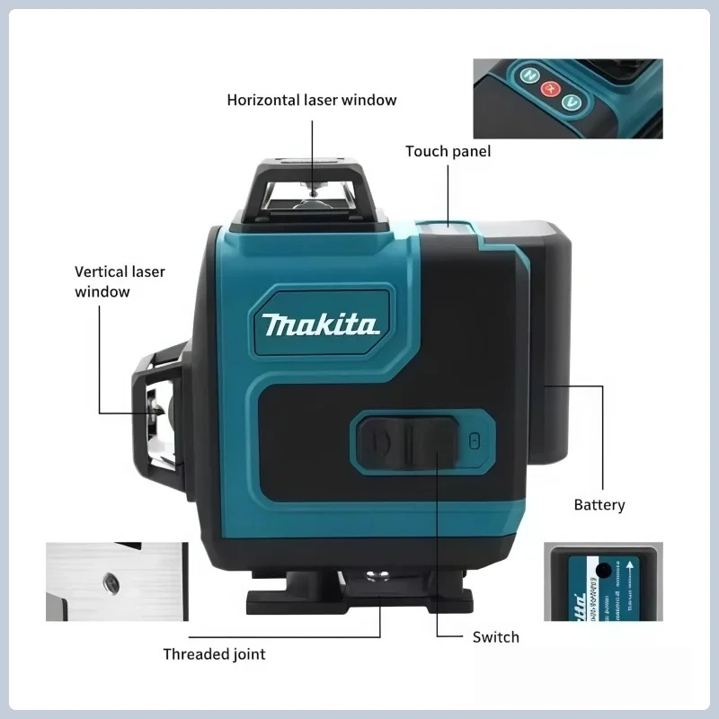 Makita 3D-4D 16 Çizgili Yüksek - Power Tools Green incelemesi ve fiyatı