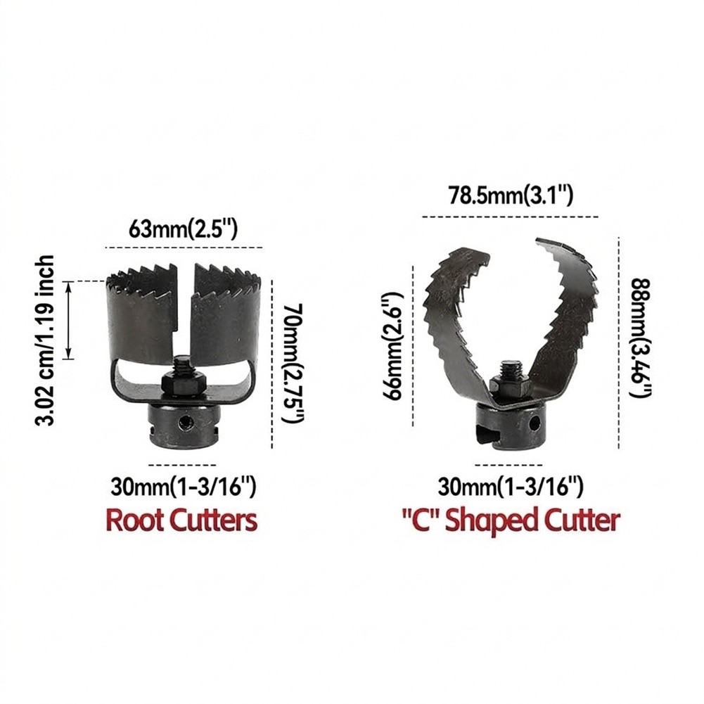 3 Parça Çelik Drenaj Açma Ucu  - Power Tools Plumbing incelemesi ve fiyatı