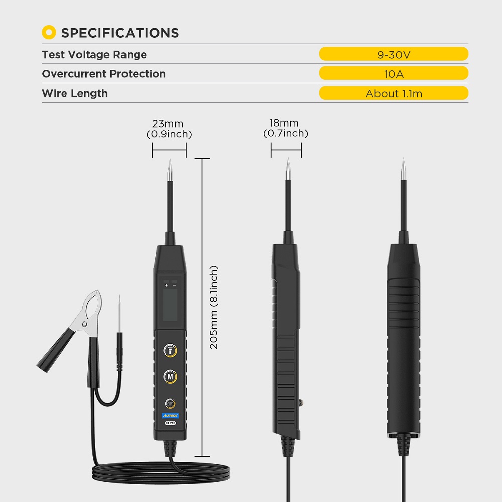 AUTOOL Yeni BT210 Araç Devre T - Power Tools Voltage incelemesi ve fiyatı