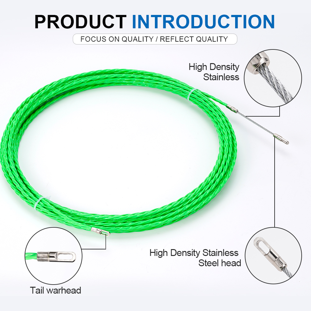 4MM Fiberglas Balık Bandı Kabl - Power Tools Green Color incelemesi ve fiyatı