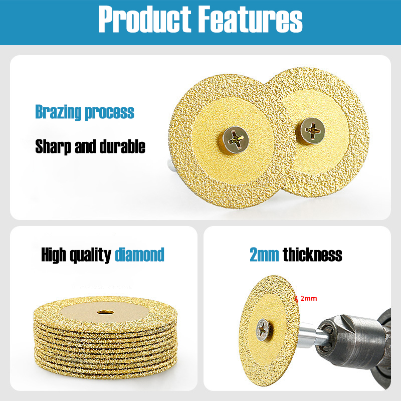 40mm Elmas Testere Bıçağı M10  - Power Tools Usa incelemesi ve fiyatı
