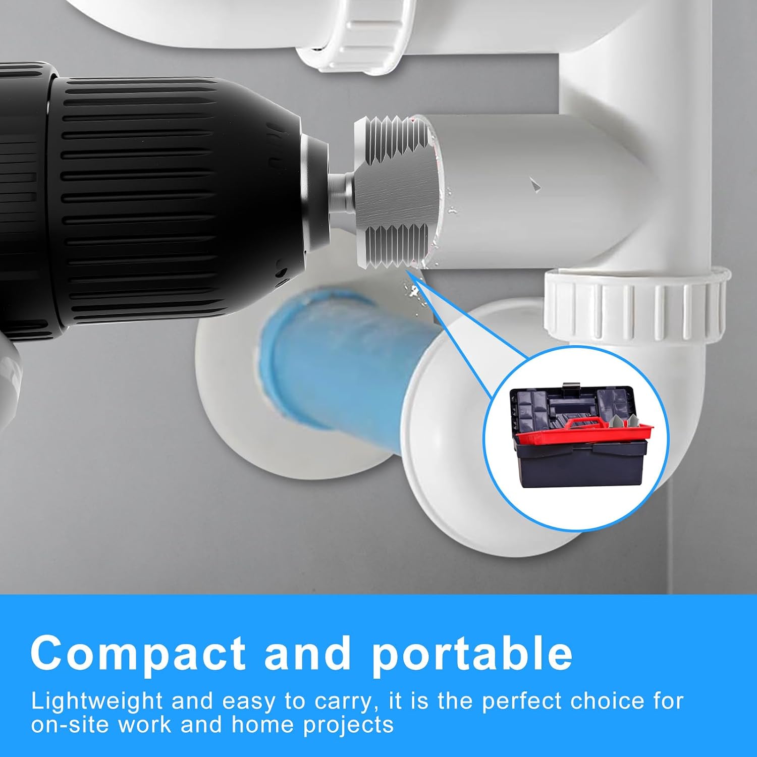 PVC Boru Tornavida Seti, Diş S - Power Tools Plumbing incelemesi ve fiyatı