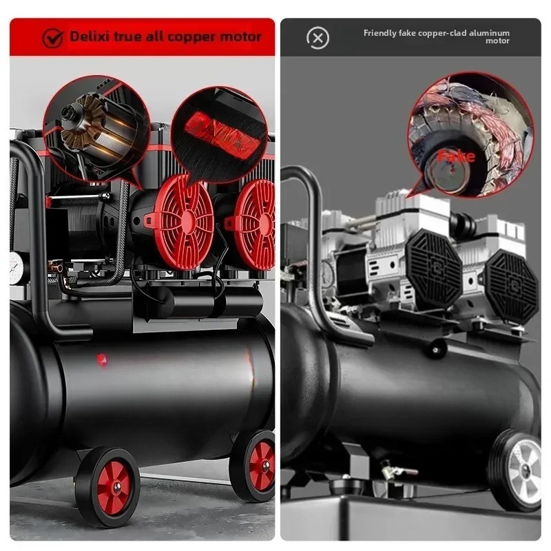 220V Taşınabilir Sessiz Yağsız - Air Compressor Mini incelemesi ve fiyatı