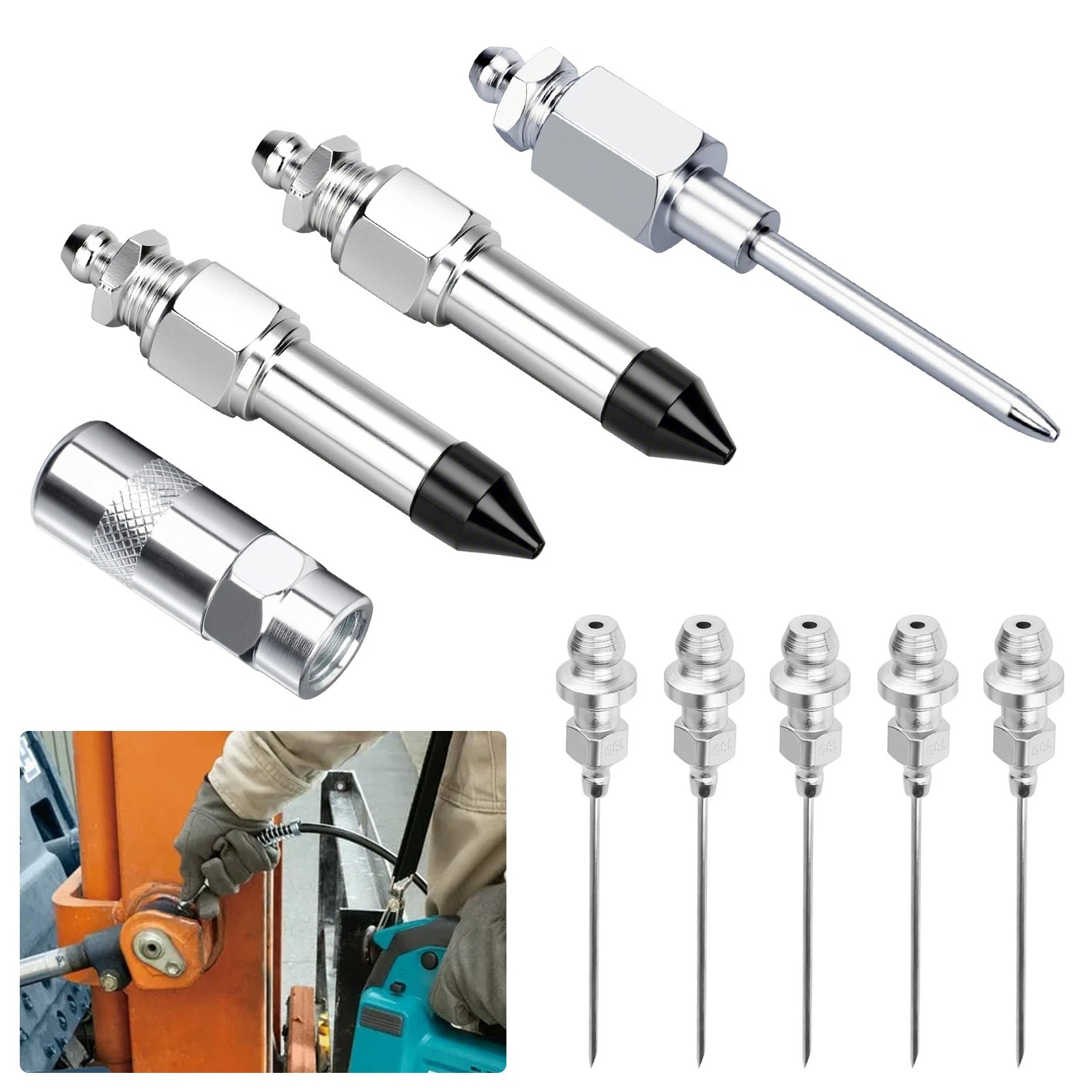 Gres tabancası iğne ucu anti s - Power Tools Grease incelemesi ve fiyatı
