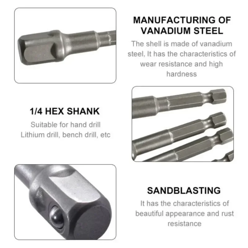 1/4 3/8 1/2 Quot Hex Güçlü Mat - Power Tools Quotes incelemesi ve fiyatı
